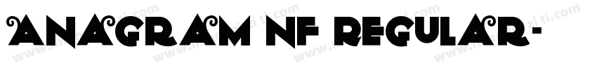 Anagram NF Regular字体转换